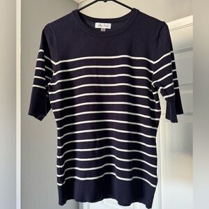 Melissa Paige Short Sleeve Sweater Size Large